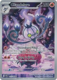 Chandelure - 103/086 - Illustration Rare White Flare  - Español
