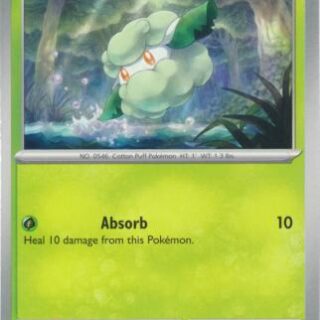 Cottonee - 004/086 - Common White Flare  - Español