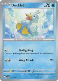 Ducklett - 025/086 - Common White Flare  - Español