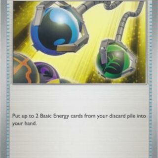 Energy Retrieval - 082/086 - (Poke Ball Pattern) Uncommon Reverse Holo  White Flare  - Español