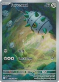 Ferroseed - 148/086 - Illustration Rare White Flare  - Inglés