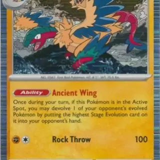 Archeops - 051/086 - Holo Rare White Flare  - Español