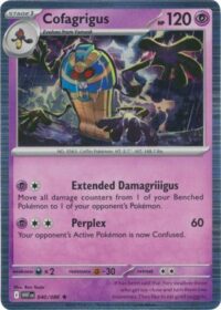 Cofagrigus - 040/086 - Holo Rare White Flare  - Español