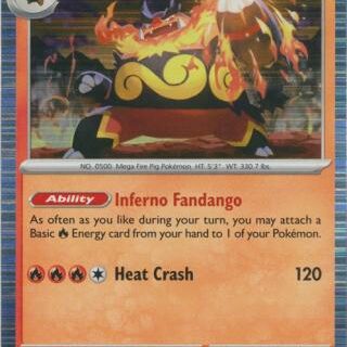 Emboar - 013/086 - Holo Rare White Flare  - Español