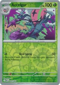 Accelgor - 009/086 - Uncommon Reverse Holo White Flare   - Español