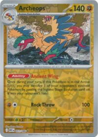 Archeops - 051/086 - Reverse Holo Rare White Flare   - Inglés