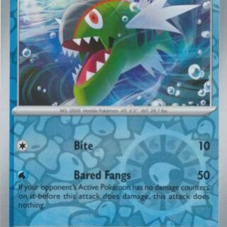 Basculin - 024/086 - Common Reverse Holo White Flare - Español