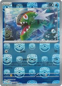 Basculin (Master Ball Pattern) - 024/086 - Common Reverse Holo White Flare   - Inglés