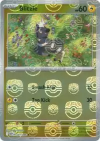 Blitzle (Master Ball Pattern) - 031/086 - Common Reverse Holo White Flare   - Inglés