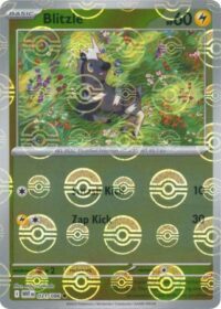Blitzle (Poke Ball Pattern) - 031/086 - Common Reverse Holo White Flare   - Español
