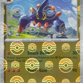 Boldore (Poke Ball Pattern) - 047/086 - Common Reverse Holo White Flare   - Inglés