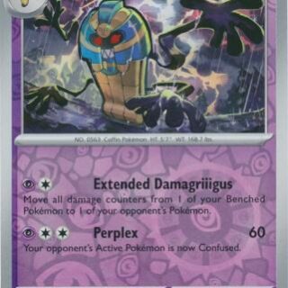 Cofagrigus - 040/086 - Reverse Holo Rare White Flare   - Inglés