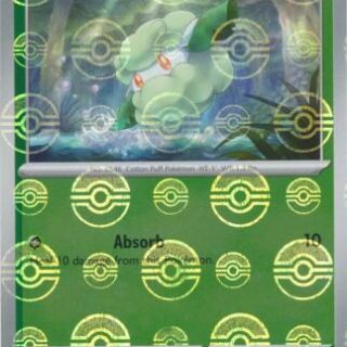 Cottonee (Poke Ball Pattern) - 004/086 - Common Reverse Holo White Flare   - Inglés