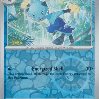 Dewott - 022/086 - Common Reverse Holo White Flare   - Español