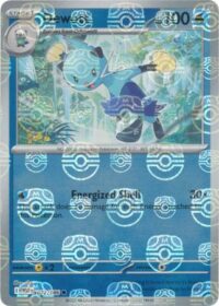 Dewott (Master Ball Pattern) - 022/086 - Common Reverse Holo White Flare   - Español