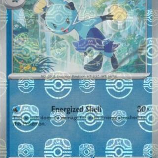 Dewott (Master Ball Pattern) - 022/086 - Common Reverse Holo White Flare   - Inglés