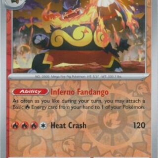 Emboar - 013/086 - Reverse Holo Rare White Flare   - Inglés