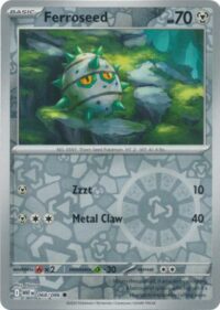 Ferroseed - 068/086 - Common Reverse Holo White Flare   - Español