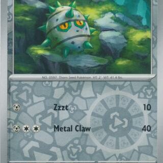 Ferroseed - 068/086 - Common Reverse Holo White Flare   - Español