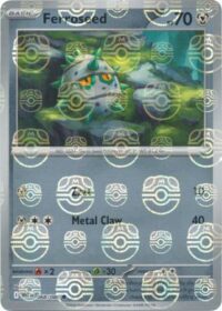 Ferroseed (Master Ball Pattern) - 068/086 - Common Reverse Holo White Flare   - Inglés