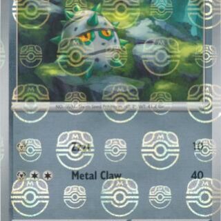 Ferroseed (Master Ball Pattern) - 068/086 - Common Reverse Holo White Flare   - Inglés