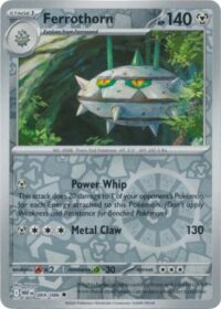 Ferrothorn - 069/086 - Uncommon Reverse Holo White Flare   - Español