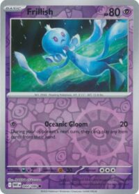 Frillish - 044/086 - Common Reverse Holo White Flare   - Español