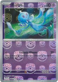 Frillish (Master Ball Pattern) - 044/086 - Common Reverse Holo White Flare   - Inglés