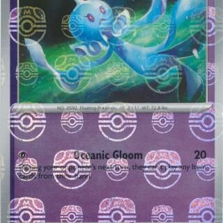 Frillish (Master Ball Pattern) - 044/086 - Common Reverse Holo White Flare   - Inglés