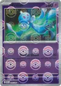 Frillish (Poke Ball Pattern) - 044/086 - Common Reverse Holo White Flare   - Español