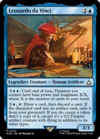 Leonardo da Vinci (Foil) - Mythic - #20 - Inglés (AC)