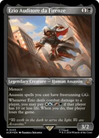Ezio Auditore da Firenze (Foil Etched) - Mythic - #203 - Inglés (AC)