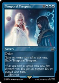 Temporal Trespass (Foil Etched) - Mythic - #196 - Inglés (AC)