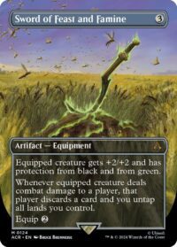Sword of Feast and Famine (Borderless) - Mythic - #124 - Inglés (AC)