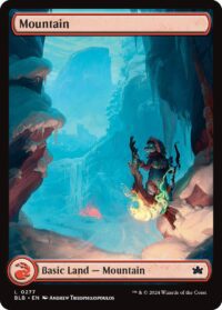 Mountain (Foil) - #277 - Land - Inglés