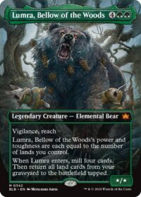 Lumra, Bellow of the Woods (Borderless) (Foil) - #342 - Mythic - Inglés