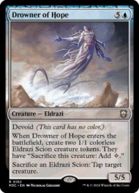 Drowner of Hope (Ripple Foil) - #182 - Rare - Inglés