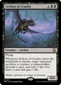Archon of Cruelty (Ripple Foil) - #197 - Mythic - Inglés