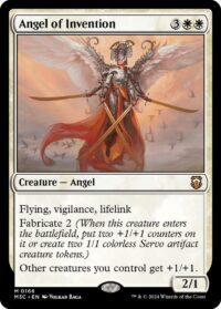 Angel of Invention (Ripple Foil) - #166 - Mythic - Inglés