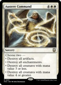 Austere Command (Ripple Foil) - #167 - Rare - Inglés