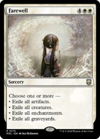 Farewell (Ripple Foil) - #170 - Rare - Inglés