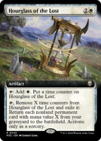 Hourglass of the Lost (Extended Art) (Ripple Foil) - #40 - Rare - Inglés
