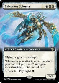 Salvation Colossus (Extended Art) (Ripple Foil) - #43 - Rare - Inglés