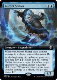 Aurora Shifter (Extended Art) (Ripple Foil) - #45 - Rare - Inglés