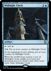 Midnight Clock (Ripple Foil) - #189 - Rare - Inglés
