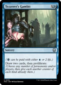 Tezzeret's Gambit (Ripple Foil) - #194 - Uncommon - Inglés