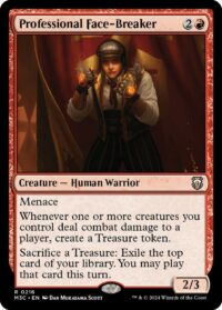 Professional Face-Breaker (Ripple Foil) - #216 - Rare - Inglés