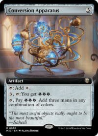 Conversion Apparatus (Extended Art) (Ripple Foil) - #76 - Rare - Inglés