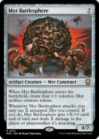 Myr Battlesphere (Ripple Foil) - #301 - Rare - Inglés