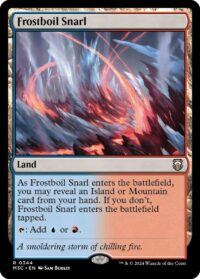 Frostboil Snarl (Ripple Foil) - #344 - Rare - Inglés